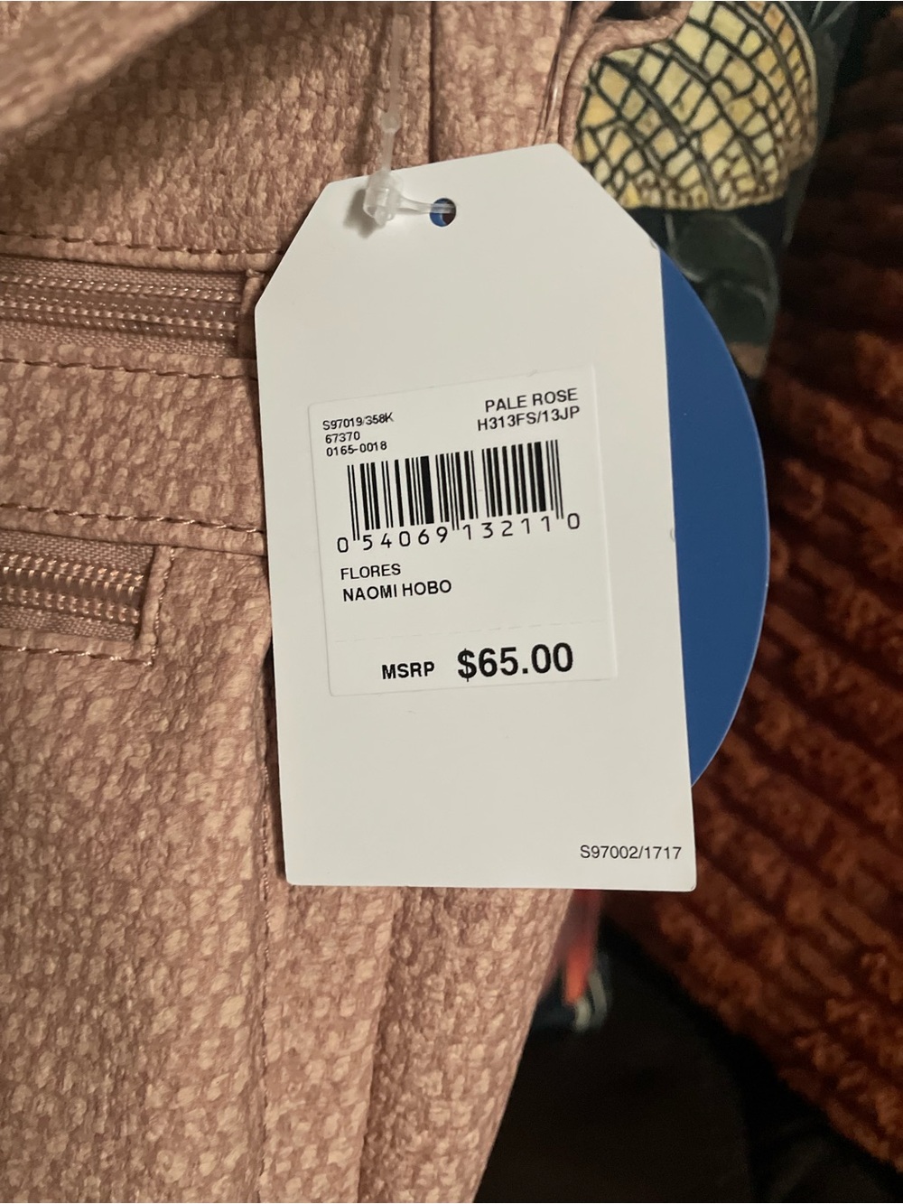 MultiSac Pink Textured Crossbody Bag - Picture 4 of 4